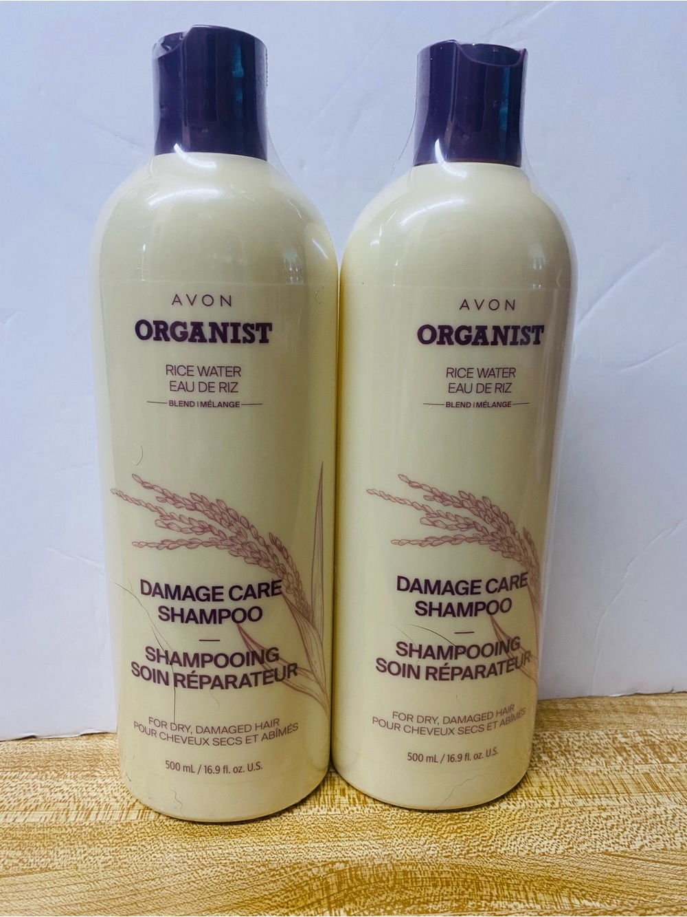 Avon Organist Damage Care 2 Shampoos -